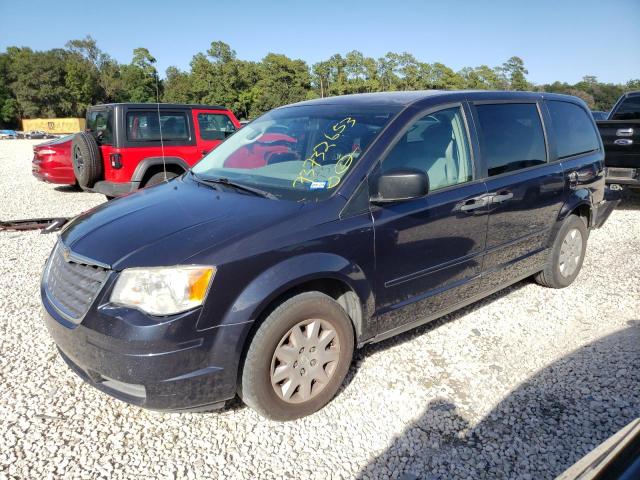 2A8HR44H68R125823 - 2008 CHRYSLER TOWN & COU LX BLUE photo 1