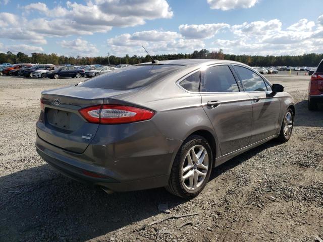 3FA6P0HR4DR317607 - 2013 FORD FUSION SE GRAY photo 3