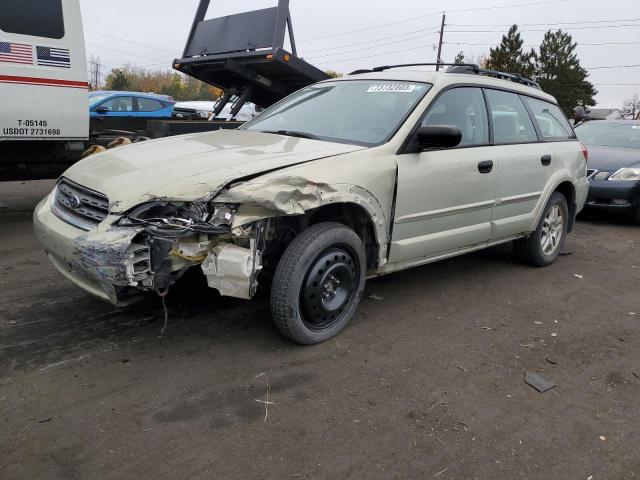 4S4BP61C157377351 - 2005 SUBARU LEGACY OUTBACK 2.5I GOLD photo 1