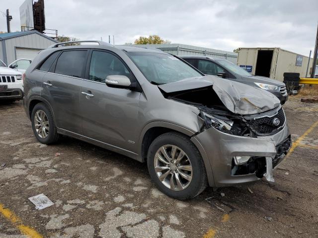 5XYKWDA20BG145714 - 2011 KIA SORENTO SX CHARCOAL photo 4