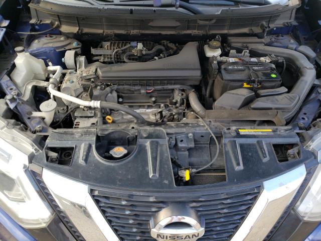 JN8AT2MV6HW023955 - 2017 NISSAN ROGUE S BLUE photo 12