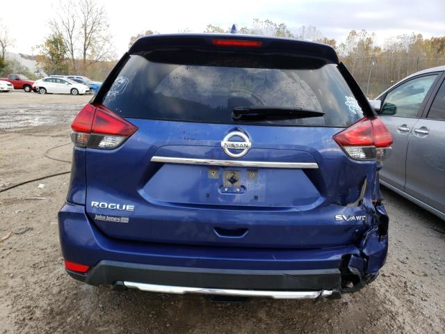 JN8AT2MV6HW023955 - 2017 NISSAN ROGUE S BLUE photo 6