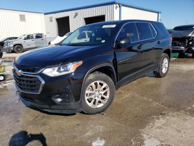 1GNERFKW5KJ314182 - 2019 CHEVROLET TRAVERSE LS BLACK photo 1