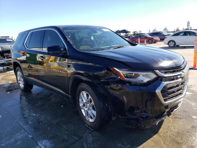 1GNERFKW5KJ314182 - 2019 CHEVROLET TRAVERSE LS BLACK photo 4