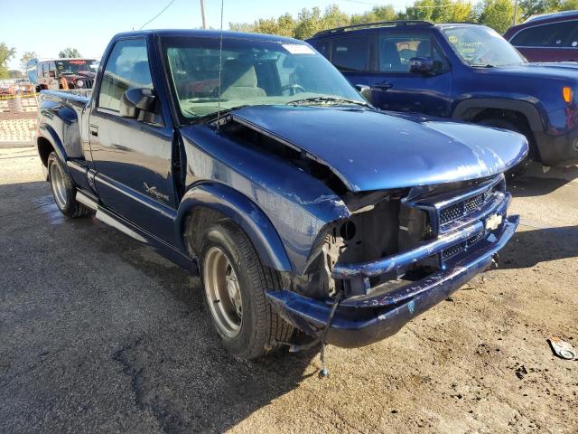 1GCCS14W628110745 - 2002 CHEVROLET S TRUCK S10 BLUE photo 4