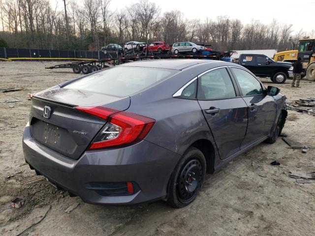 2HGFC2F89KH510566 - 2019 HONDA CIVIC SPORT 灰色 照片 3