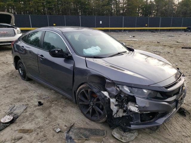 2HGFC2F89KH510566 - 2019 HONDA CIVIC SPORT 灰色 照片 4