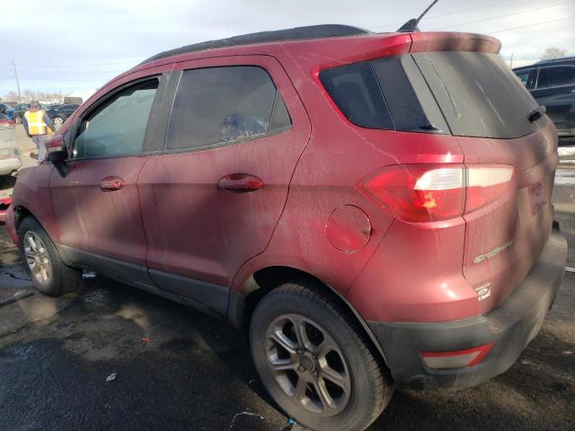 MAJ6P1ULXJC213835 - 2018 FORD ECOSPORT SE RED photo 2