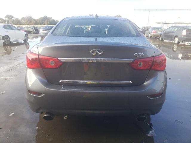 JN1EV7AP0HM743020 - 2017 INFINITI Q50 PREMIUM GRAY photo 6