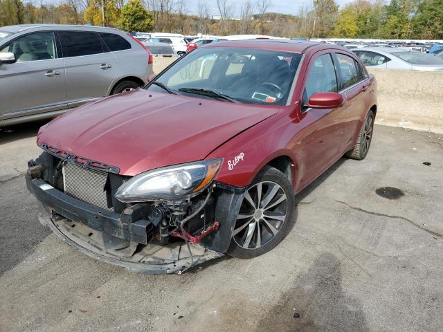 1C3BC8FG7BN567335 - 2011 CHRYSLER 200 S MAROON photo 1