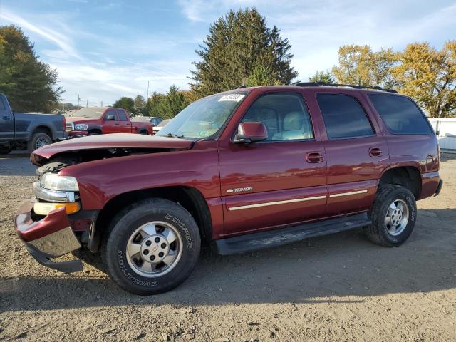 1GNEK13Z63J266483 - 2003 CHEVROLET TAHOE K1500 BURGUNDY photo 1