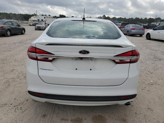 3FA6P0G74JR216224 - 2018 FORD FUSION S WHITE photo 6