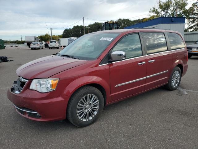 2C4RC1CGXDR769453 - 2013 CHRYSLER TOWN & COU TOURING L RED photo 1
