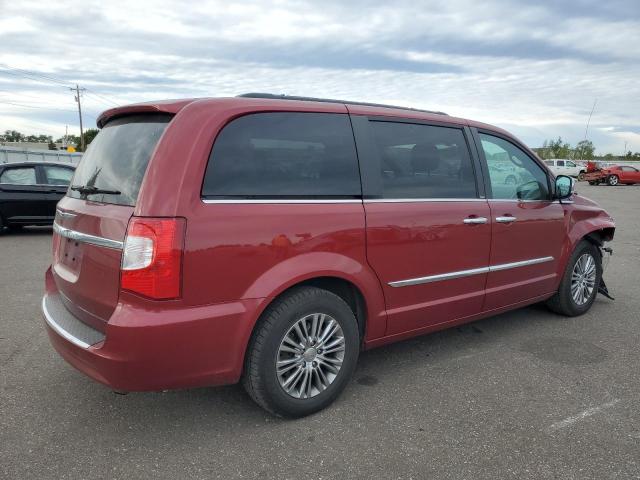 2C4RC1CGXDR769453 - 2013 CHRYSLER TOWN & COU TOURING L RED photo 3