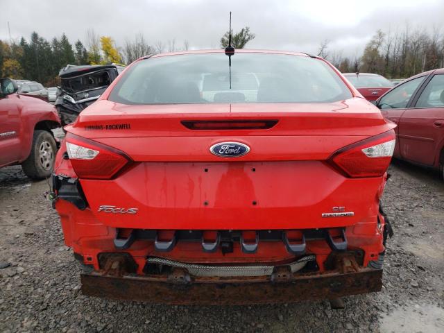 1FADP3F29EL345708 - 2014 FORD FOCUS SE RED photo 6