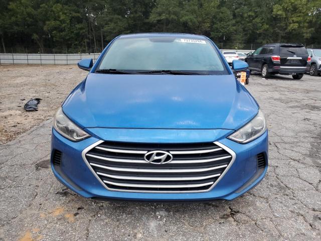 KMHD84LF6HU068210 - 2017 HYUNDAI ELANTRA SE BLUE photo 5