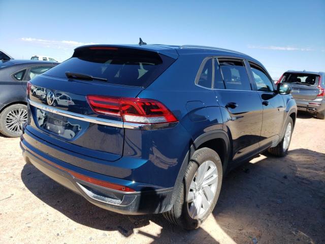 1V2WC2CA4PC204289 - 2023 VOLKSWAGEN ATLAS CROS SE BLUE photo 3