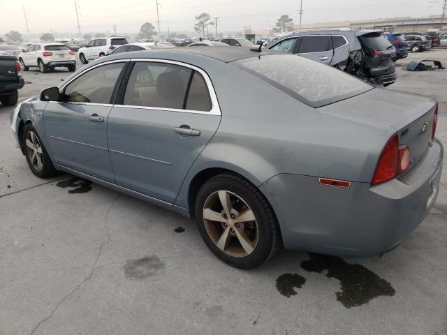 1G1ZF57559F130802 - 2009 CHEVROLET MALIBU HYBRID BLUE photo 2