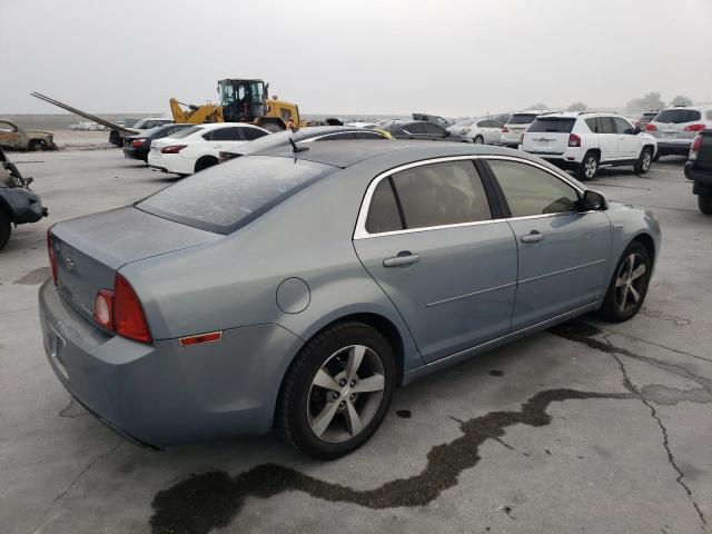 1G1ZF57559F130802 - 2009 CHEVROLET MALIBU HYBRID BLUE photo 3