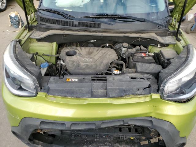 KNDJN2A20G7842033 - 2016 KIA SOUL GREEN photo 11