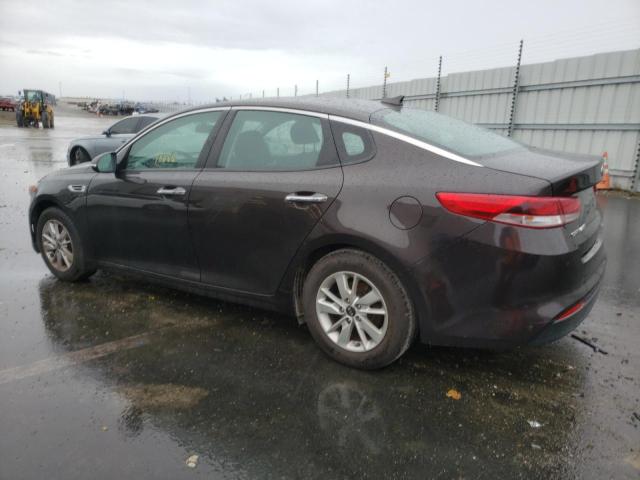 KNAGT4L39J5238515 - 2018 KIA OPTIMA LX GRAY photo 2