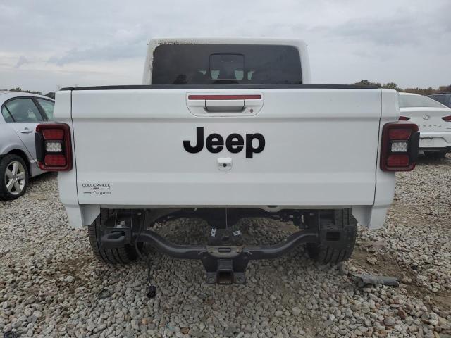 1C6HJTFG5NL177355 - 2022 JEEP GLADIATOR OVERLAND WHITE photo 6