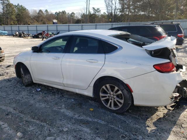 1C3CCCAB5FN541454 - 2015 CHRYSLER 200 LIMITED WHITE photo 2