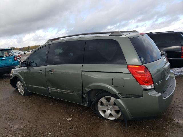 5N1BV28U76N102979 - 2006 NISSAN QUEST S GREEN photo 2