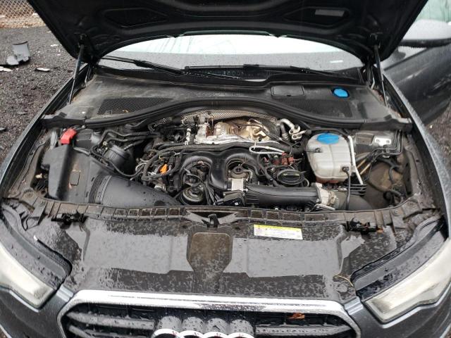 WAUHMAFC1EN070127 - 2014 AUDI A6 PRESTIGE ნაცრისფერი ფოტო 11