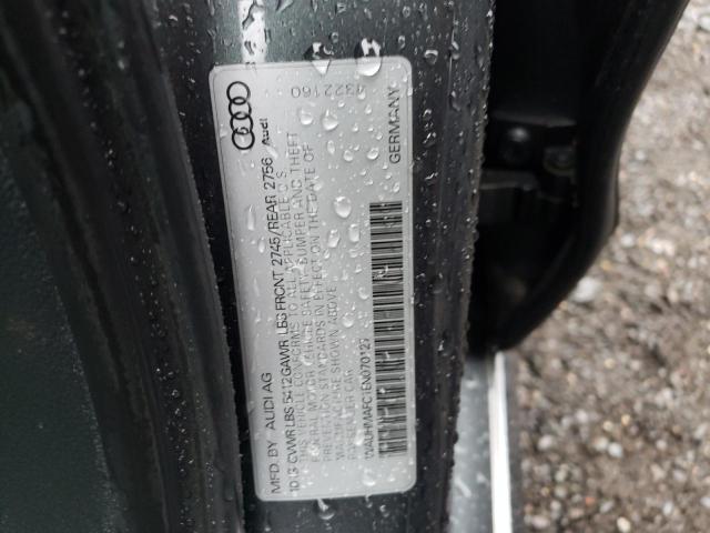 WAUHMAFC1EN070127 - 2014 AUDI A6 PRESTIGE ნაცრისფერი ფოტო 12