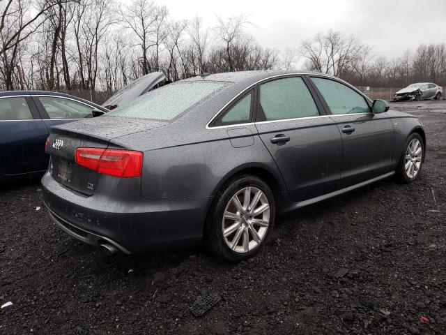 WAUHMAFC1EN070127 - 2014 AUDI A6 PRESTIGE GRAY photo 3