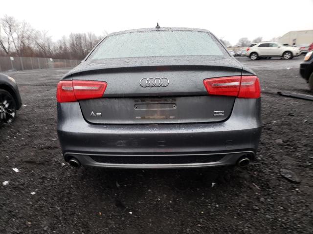 WAUHMAFC1EN070127 - 2014 AUDI A6 PRESTIGE ნაცრისფერი ფოტო 6