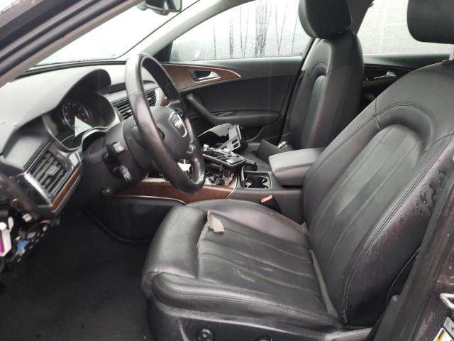 WAUHMAFC1EN070127 - 2014 AUDI A6 PRESTIGE ნაცრისფერი ფოტო 7