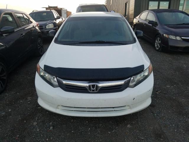 2HGFB2E29CH048317 - 2012 HONDA CIVIC DX WHITE photo 5