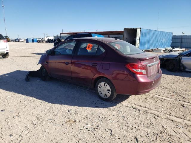 ML32F3FJ2HHF09826 - 2017 MITSUBISHI MIRAGE G4 ES Бордовый фото 2