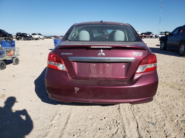 ML32F3FJ2HHF09826 - 2017 MITSUBISHI MIRAGE G4 ES Бордовый фото 6