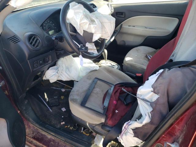 ML32F3FJ2HHF09826 - 2017 MITSUBISHI MIRAGE G4 ES Бордовый фото 7