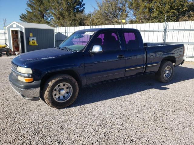 2GCEC19W021194823 - 2002 CHEVROLET SILVERADO BLUE photo 1