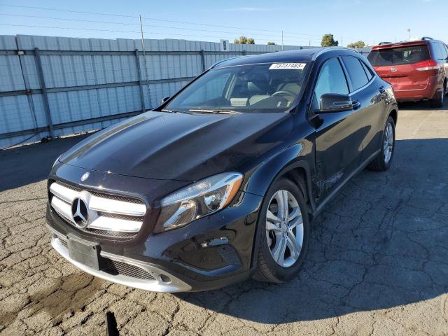 WDCTG4EB3GJ267285 - 2016 MERCEDES-BENZ GLA 250 BLACK photo 1