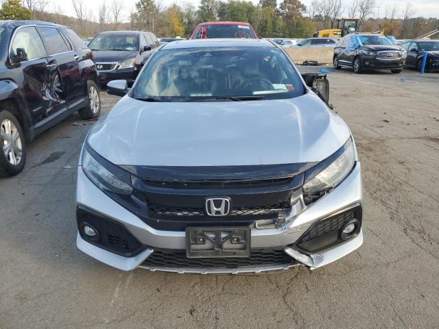 SHHFK7H96JU412828 - 2018 HONDA CIVIC SPORT TOURING SILVER photo 5