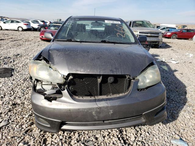 1NXBR30E86Z756619 - 2006 TOYOTA COROLLA CE GRAY photo 5