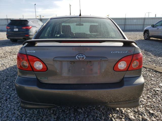 1NXBR30E86Z756619 - 2006 TOYOTA COROLLA CE GRAY photo 6