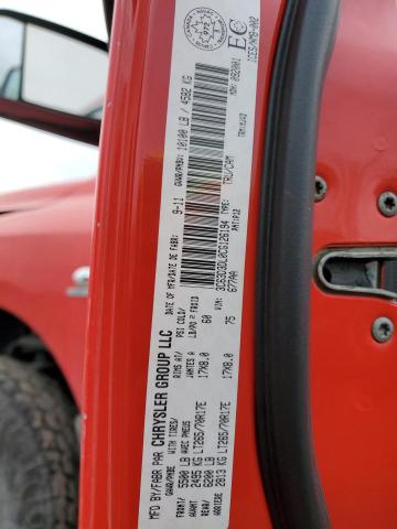 3C63D3DL0CG126194 - 2012 DODGE RAM 3500 SLT RED photo 14