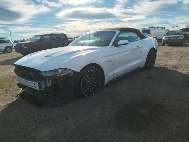 1FATP8FF3L5118611 - 2020 FORD MUSTANG GT WHITE photo 1