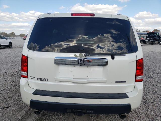 5FNYF3H95BB035353 - 2011 HONDA PILOT TOURING WHITE photo 6