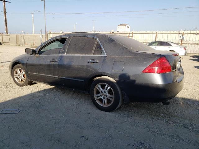 1HGCM56777A005057 - 2007 HONDA ACCORD EX GRAY photo 2