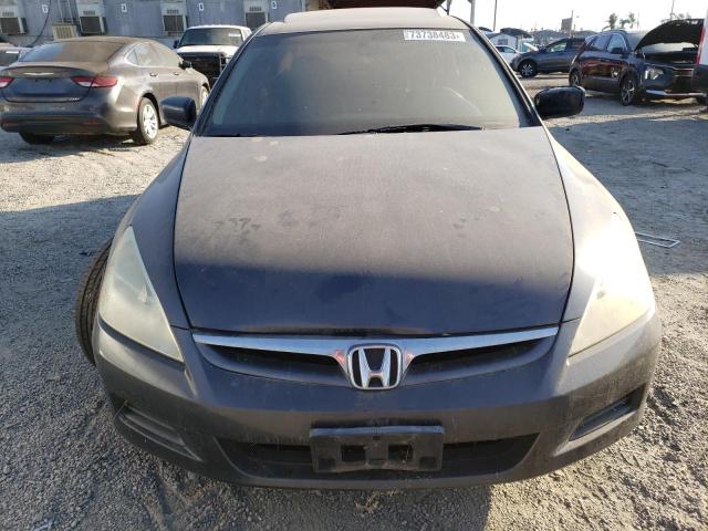 1HGCM56777A005057 - 2007 HONDA ACCORD EX GRAY photo 5