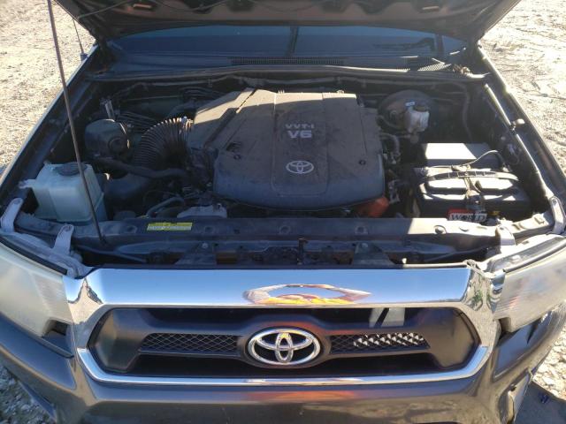 5TFJU4GN5DX050259 - 2013 TOYOTA TACOMA DOUBLE CAB PRERUNNER GRAY photo 11