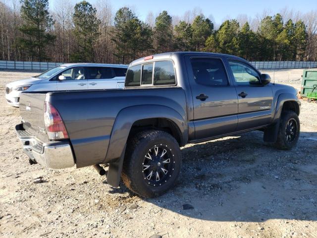 5TFJU4GN5DX050259 - 2013 TOYOTA TACOMA DOUBLE CAB PRERUNNER GRAY photo 3