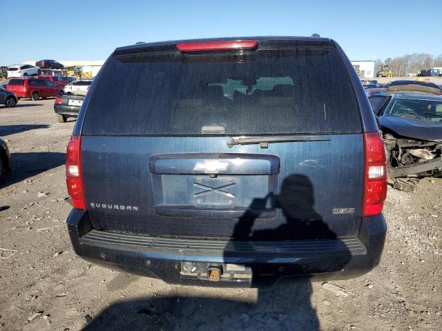 3GNFK16398G128957 - 2008 CHEVROLET SUBURBAN K1500 LS BLUE photo 6